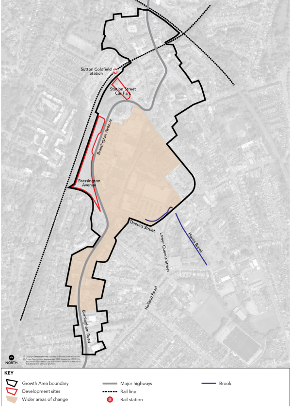 Plan 8 Sutton Coldfield Town Centre Spatial Plan