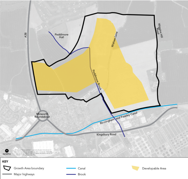 Plan 10 Peddimore Spatial Plan