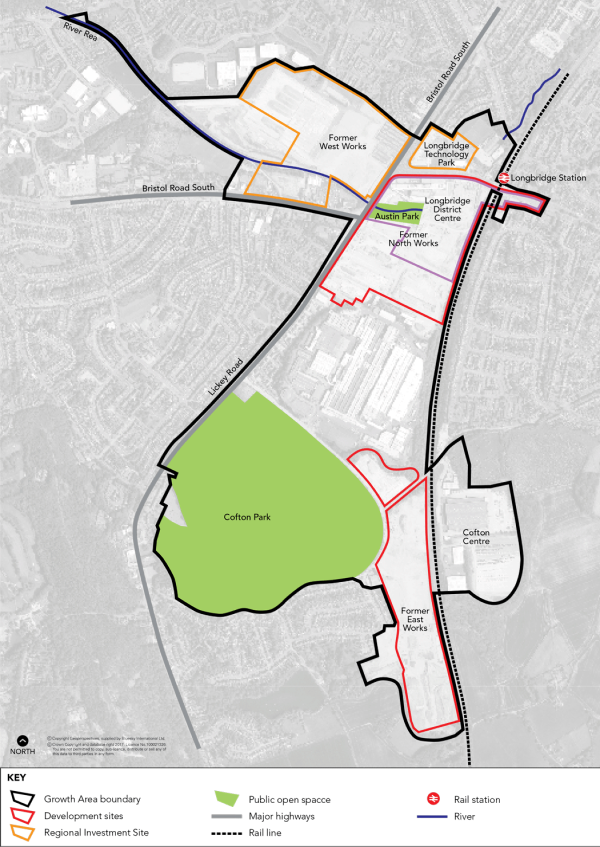 Plan 14 Longbridge Spatial Plan