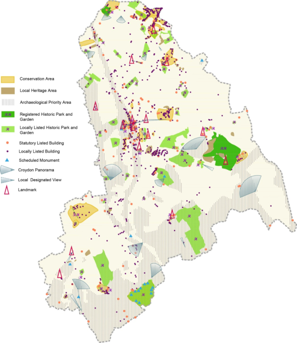 Figure 6.2 Policy SP4 (Heritage) map