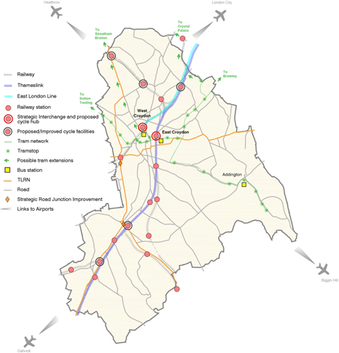 Figure 10.1 Policy SP8 map