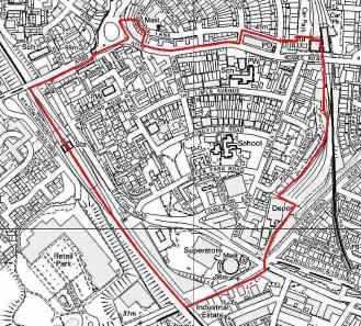 Map 9.9 New Southgate Place Shaping Priority Area