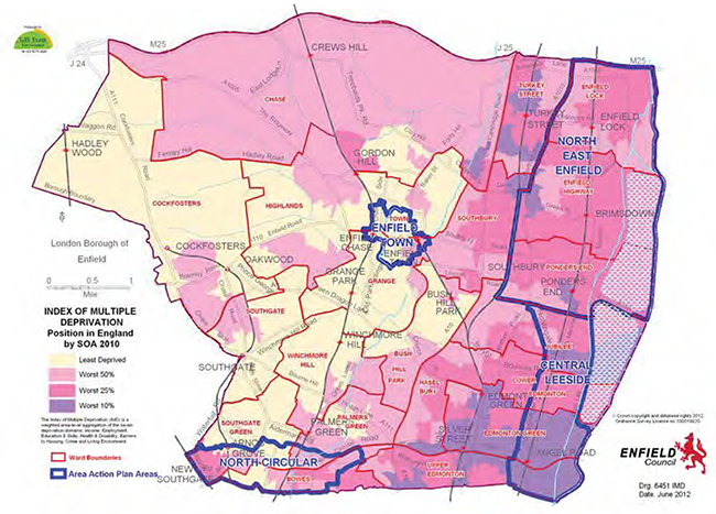 Index of multiple deprivation