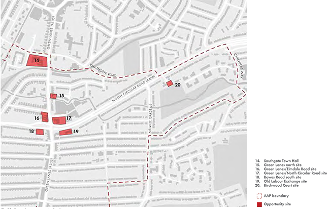 Green Lanes - opportunity sites