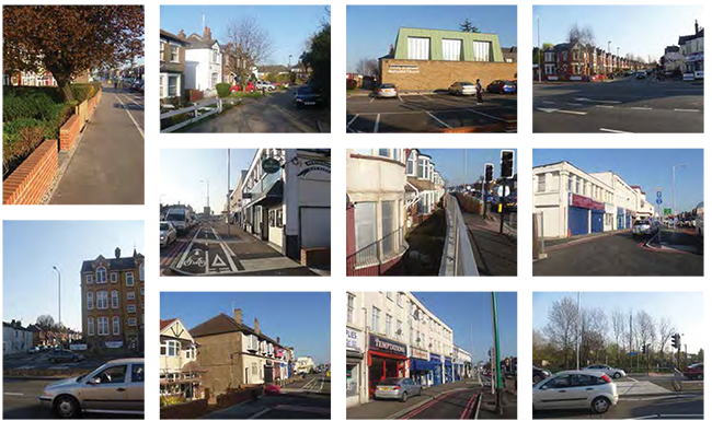 Local environments across the Bowes Road neighbourhood Place