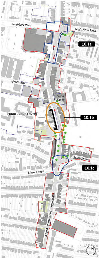 Figure 10.2: Ponders End High Street - Policy Principles