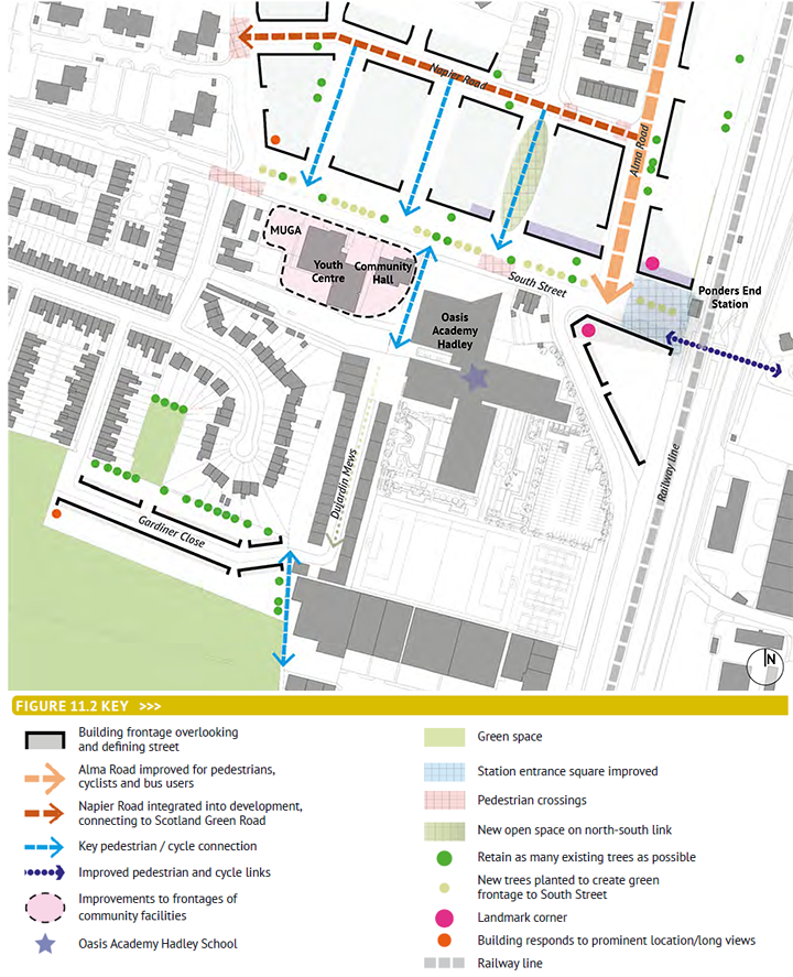 Figure 11.2: South Street Area- Policy Principles