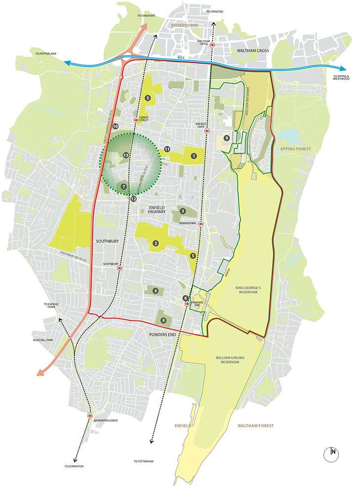 Figure 8.1: Open Space Enhancements