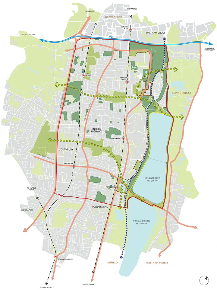 Figure 8.2: Strategic Green Corridors