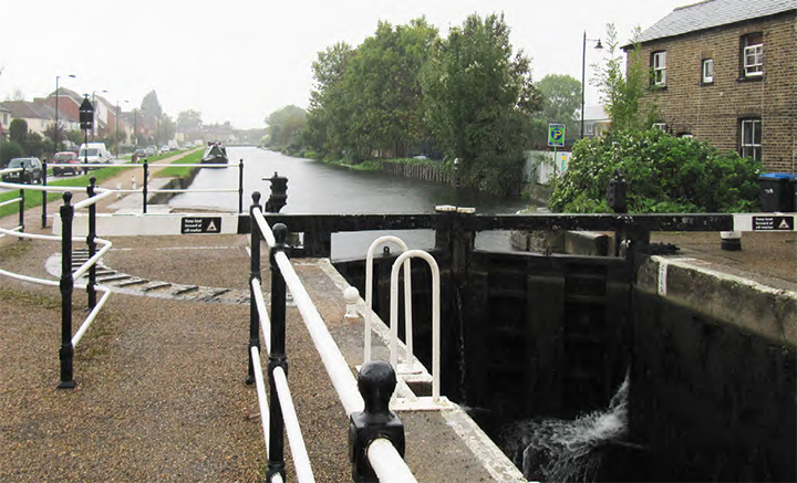 The Lock itself is the natural heart of the Conservation Area