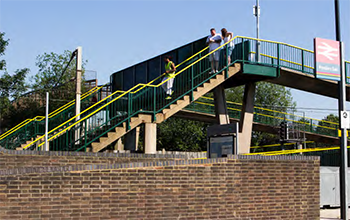 Ponders End Station Bridge Crossing