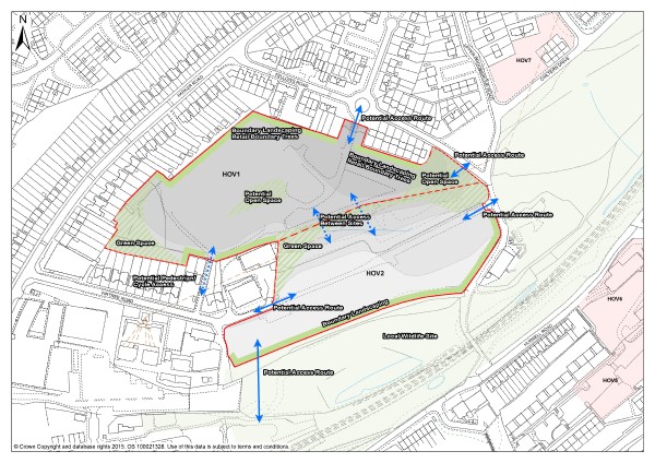 Figure 108: Design Brief for sites at Former Stills Factory, Ore Valley (HOV1) and Ore Valley (HOV2)