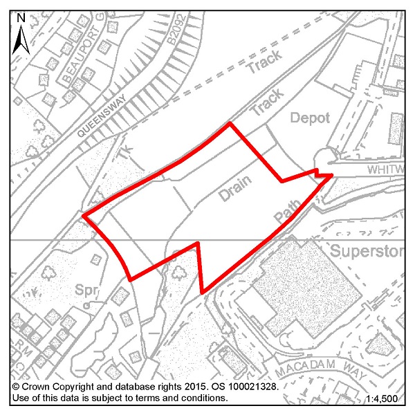 Figure 16:  LRA8 – Land in Whitworth Road, The Ridge West