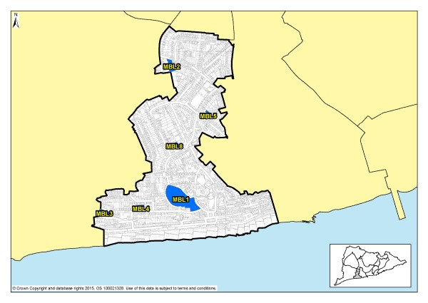 Figure 56: Focus Area 6 – Maze Hill & Burtons' St Leonards