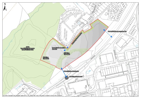 Figure 93: Design Brief for Queensway North, Queensway (LRA6)