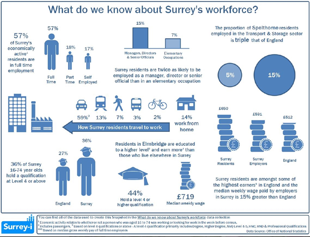 Figure 10: Surrey's Workforce