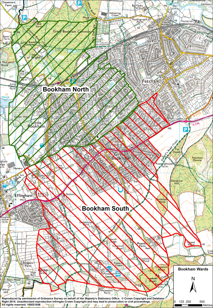 Wards in the District of Mole Valley