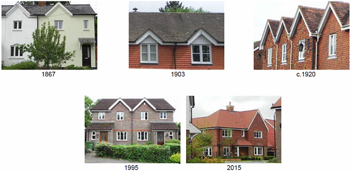 Decorative gables