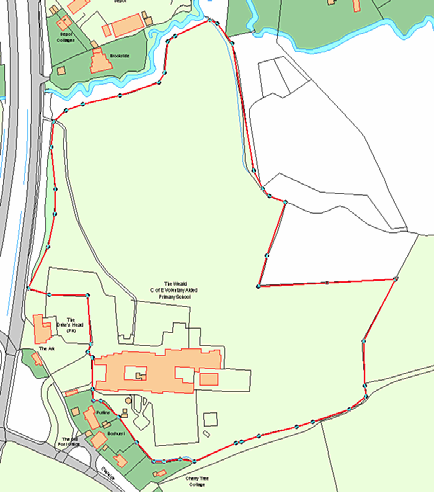 Figure 6‐ The Weald School Playing fields