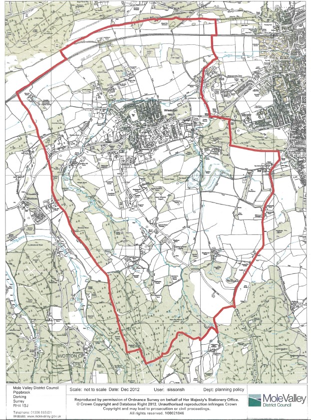 Westcott Ward and Neighbourhood Plan Area