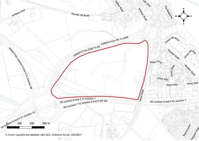 AL14: The Triangle Site (land south of the A308(M) west of Ascot Road and north of the M4), Maidenhead