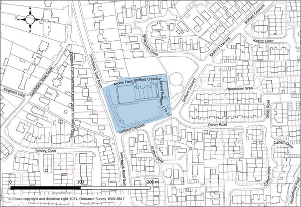 Map LC8 Shifford Crescent, Maidenhead
