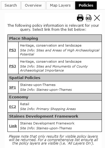 policy links eg