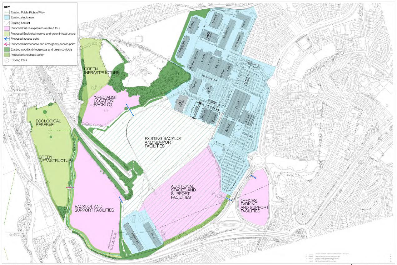 Indicative Masterplan (Warner Bros. Studios