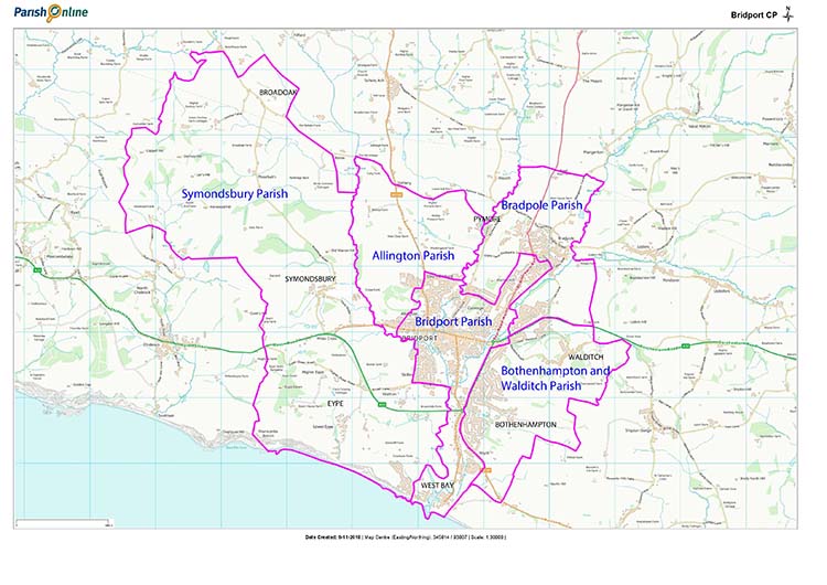 Map 2 The Neighbourhood Plan Area and Parish Boundaries