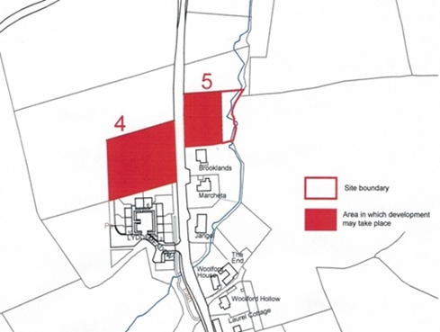 Land to north of Lydden Meadow, west of B3143