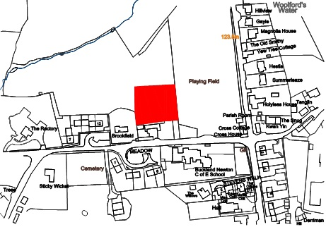 Site 6: Field north of Brookfield, west of Parish Field