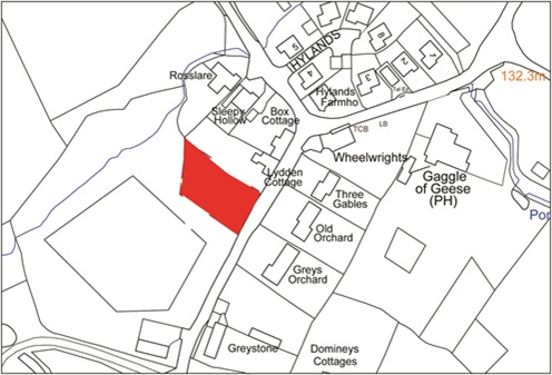 Site 9: Land adjacent to Lydden Cottage, Lockett’s Lane