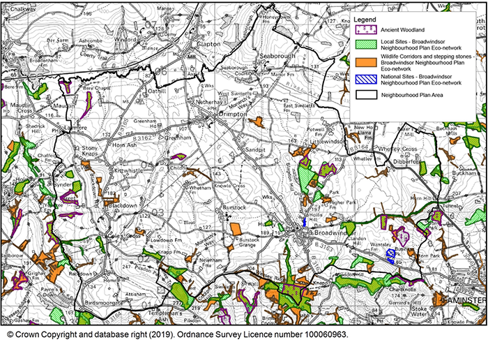 Map 3.	Sites of Special Scientific Interest and Ecological Networks