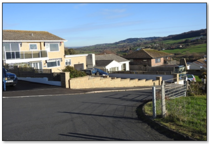 Low Density Housing Overlooking the Coast