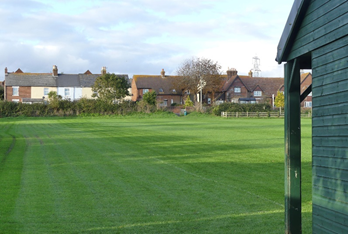 The field at Charlestown Victory Hall 