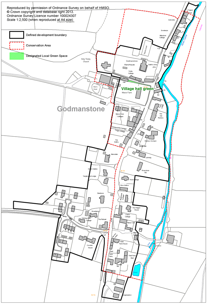 Godmanstone policy map