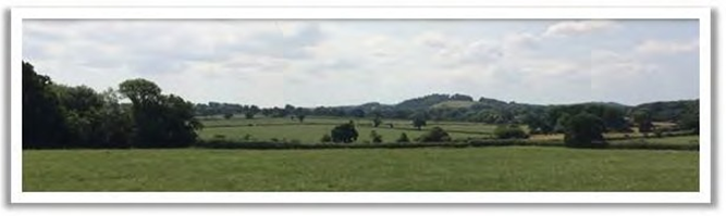 View 2 from Pulham Road towards Dungeon Hill