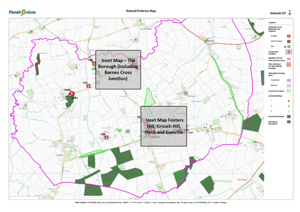 Holwell Policies Map