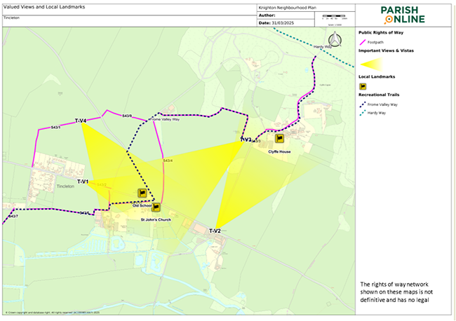 Local Landmarks and Views Map