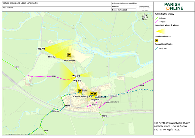 Local Landmarks and Views Map