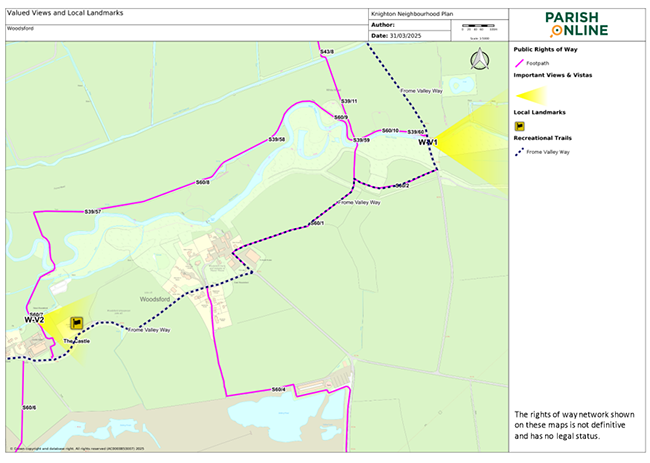 Local Landmarks and Views Map
