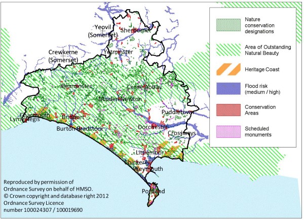 Figure 1.2: Environmental designations