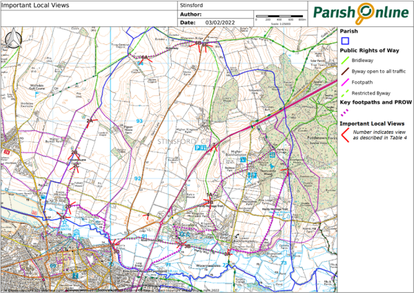 Map of Important Local Views