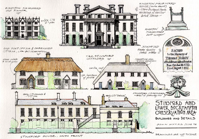 Figure 8.	Extract on buildings and details, from the 2006 Conservation Area Appraisal