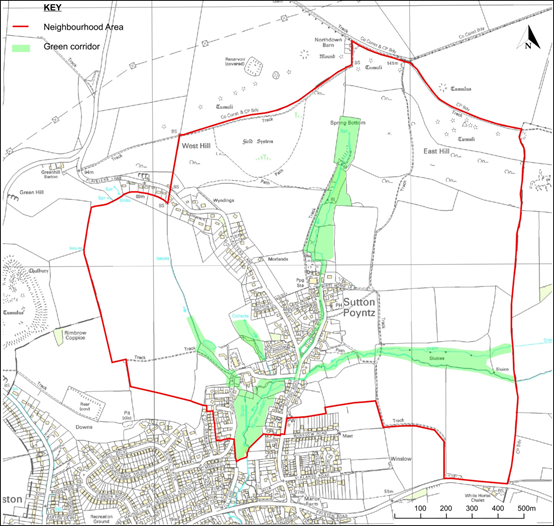 MAP 2 – DEFINED GREEN CORRIDOR