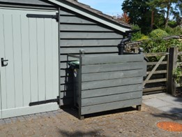 Photo: Example of a sympathetically designed storage facility